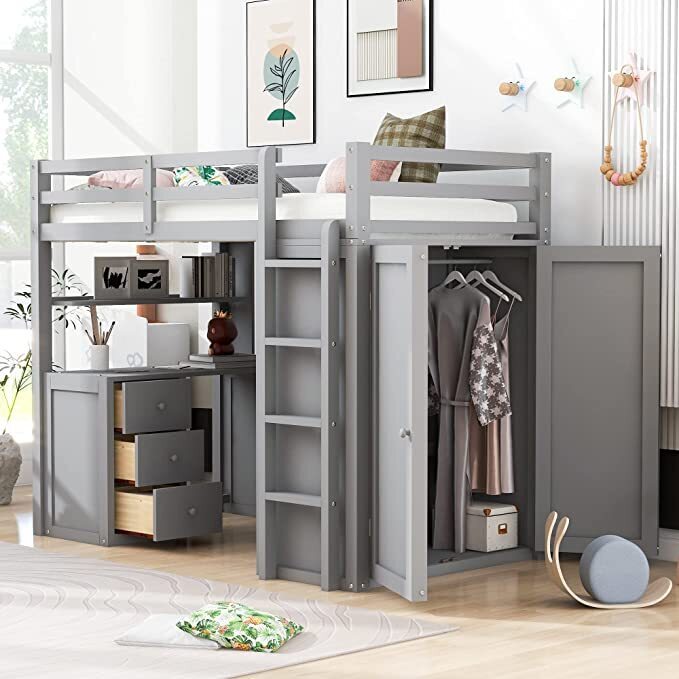 Loft Bed With Storage