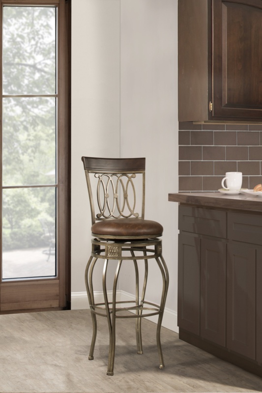 Copenhagen Swivel Counter & Bar Stool
