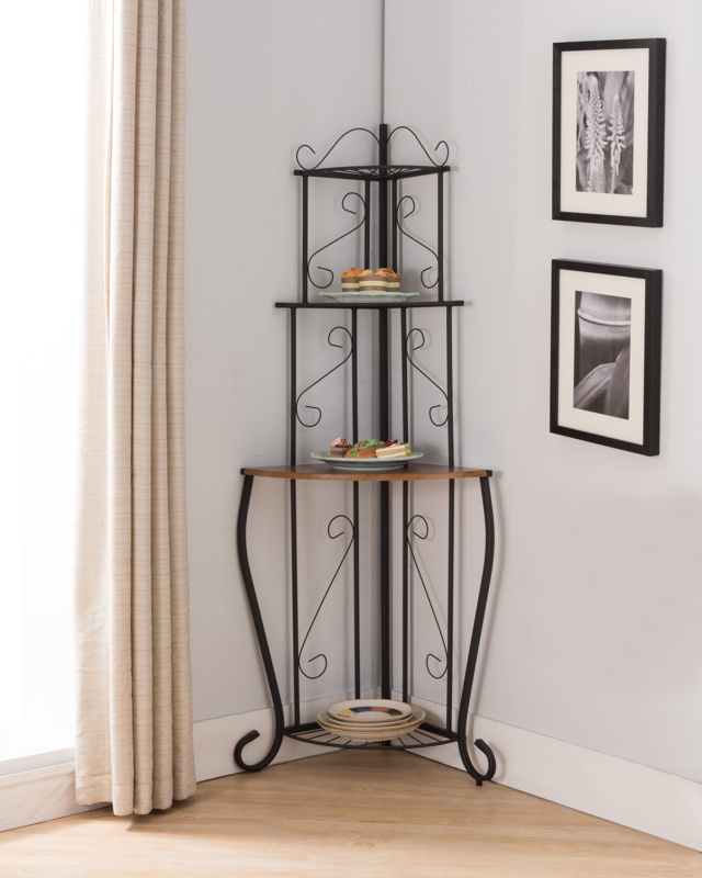 Cordova 19'' Stainless Steel Corner Baker's Rack
