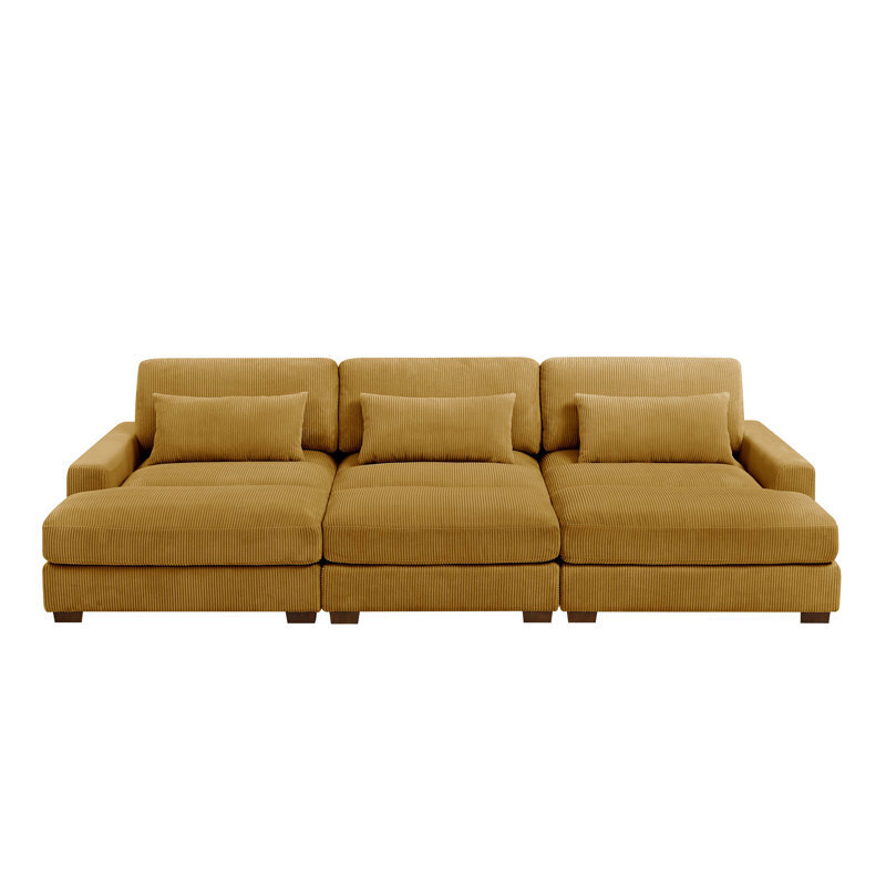 Corduroy Moroccan Floor Sofa