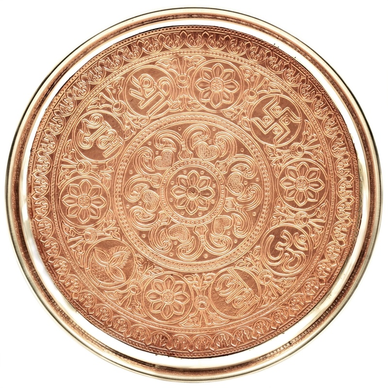 Corline Stainless Steel Decorative Plate