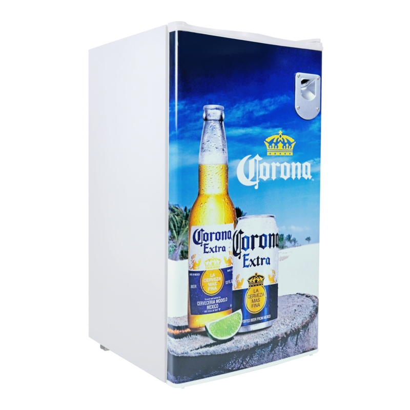 Mini Fridge with Can Dispenser and Bottle Opener