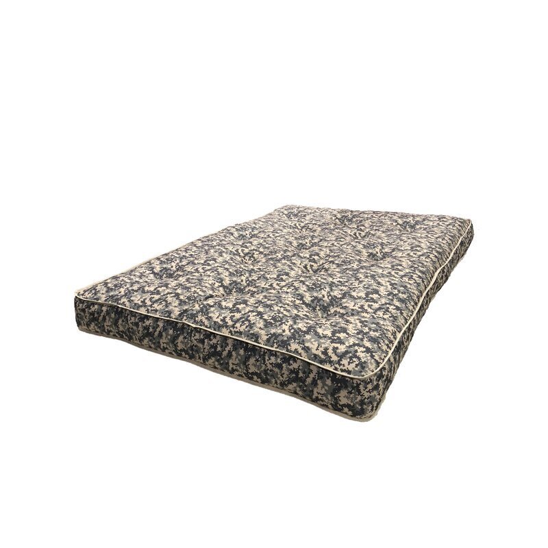 Cotton Stuffed Mattress With Camo Pattern