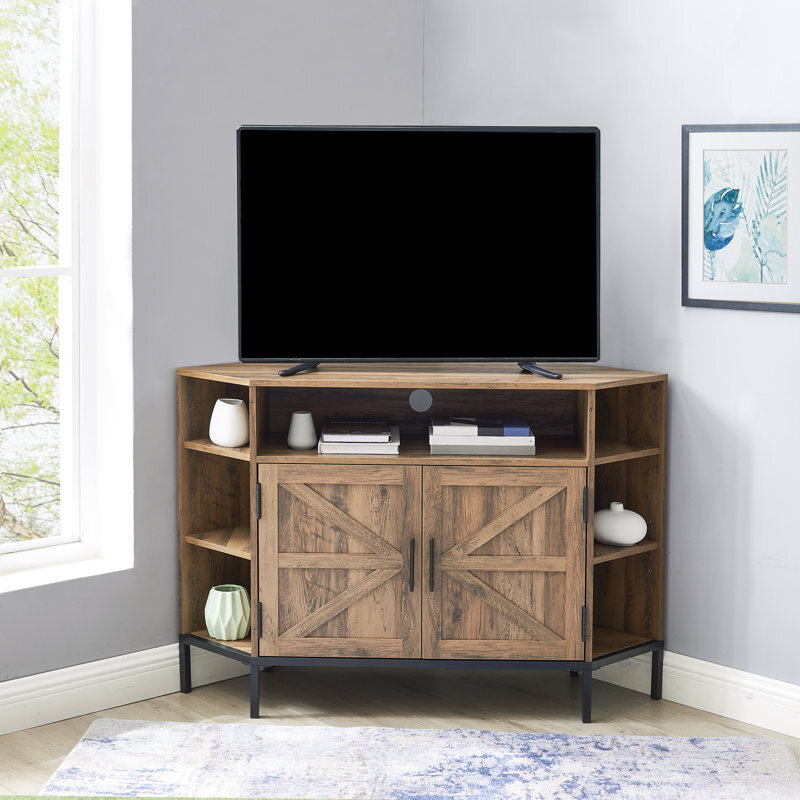 Country Chic Corner AV Cabinet