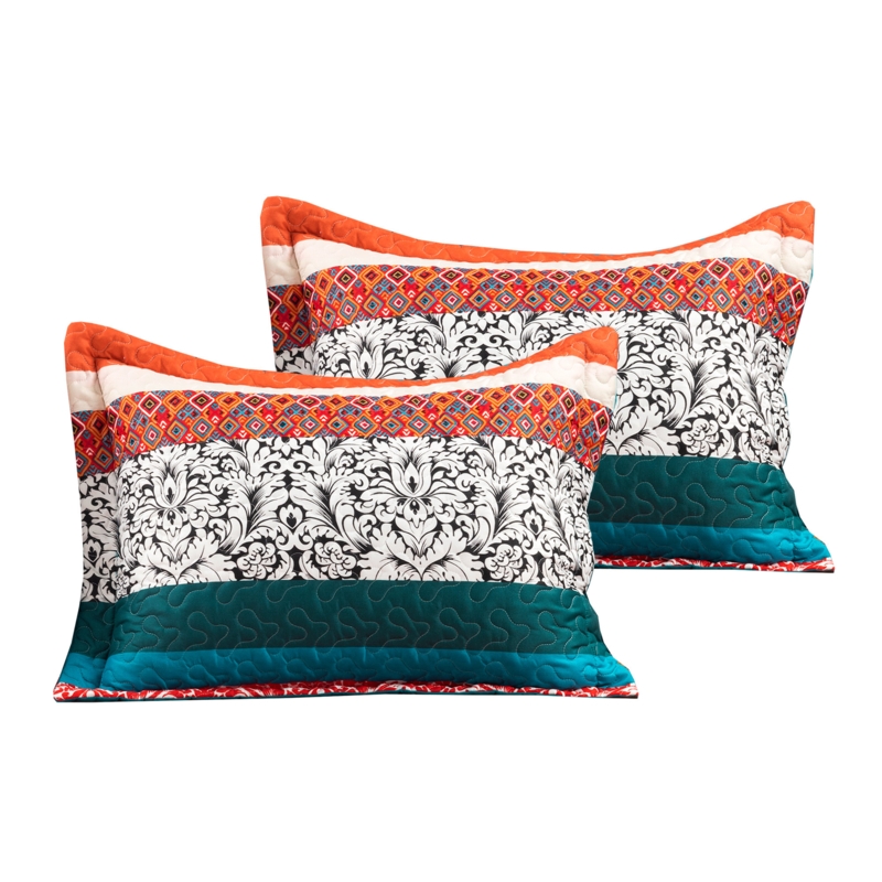 Bohemian Daybed Cover Set with Eclectic Patterns