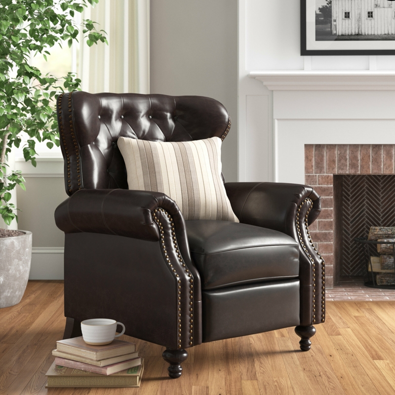 Upholstered Stylish Recliner Chair