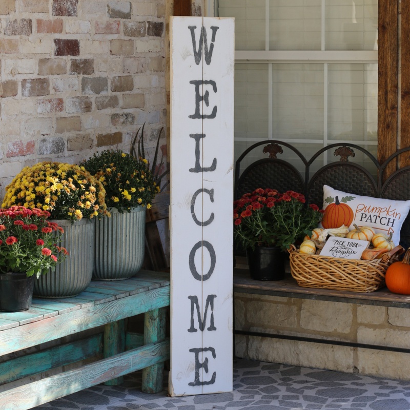 Crush Jumbo Welcome Sign