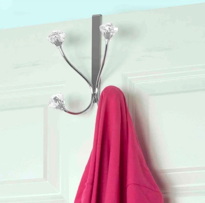 Crystal double wall hook