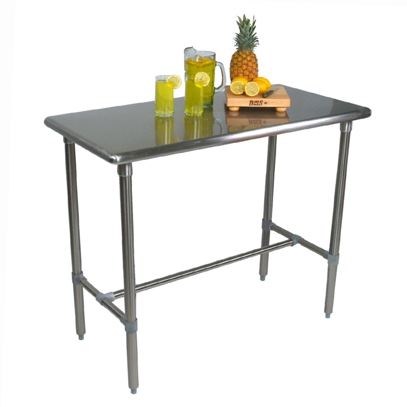 Smart Kitchen Work Table with Maple Top