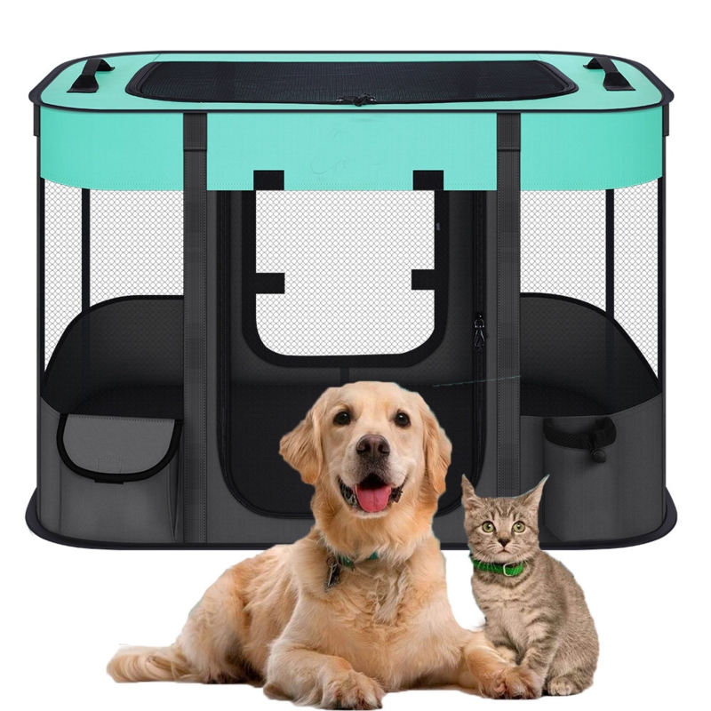Spacious Circular Pet Playpen