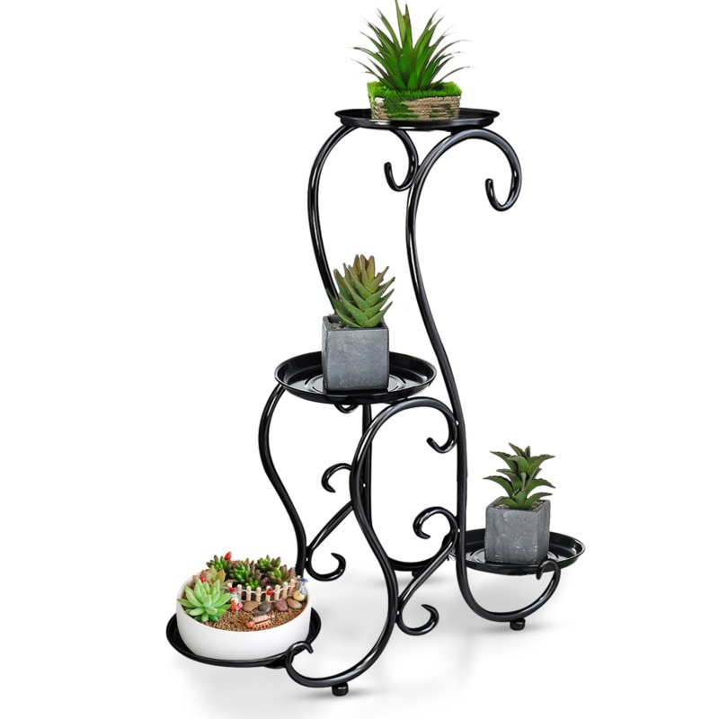 Damesha Round Multi-Tiered Plant Stand