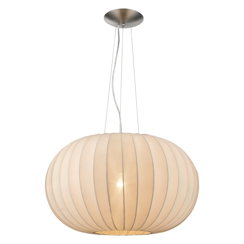 Asian-Inspired Wrapped Ribbon Lampshade
