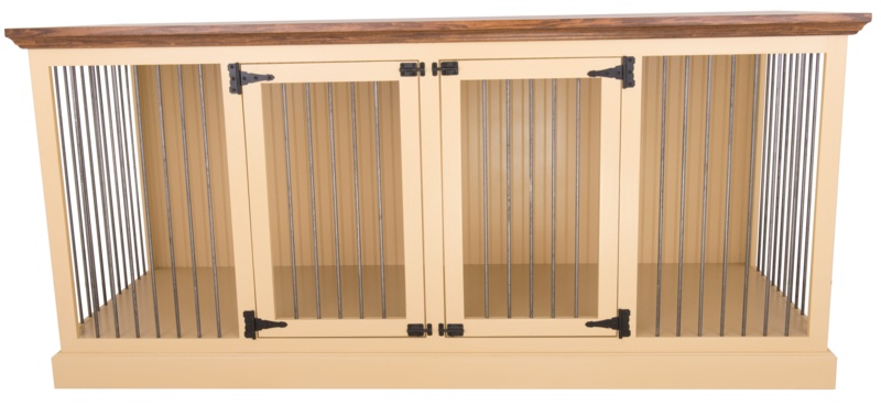 Damien Double Wide Large Credenza Pet Crate