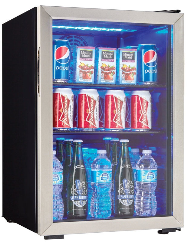 Danby Entertainer 95 Cans (12 oz.) Freestanding Beverage Refrigerator with Wine Storage