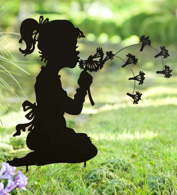 Dandelion Garden Stake