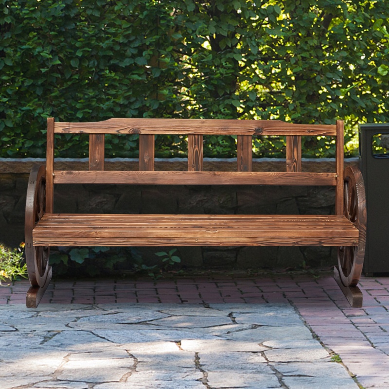 Dardanelle Wood Outdoor Bench