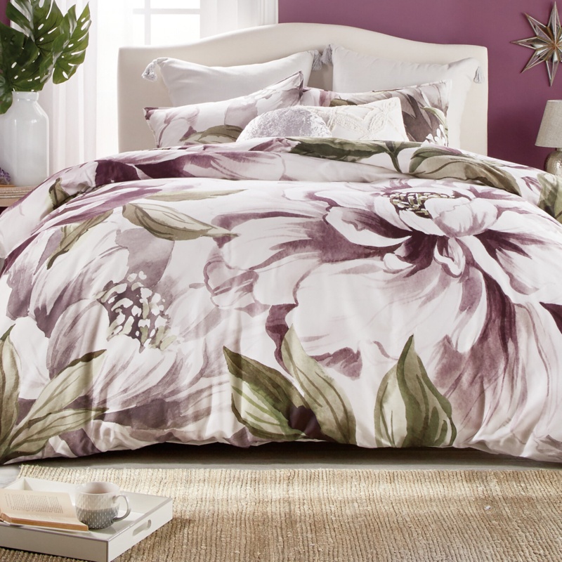 Darielle 100% Cotton Percale Comforter Set