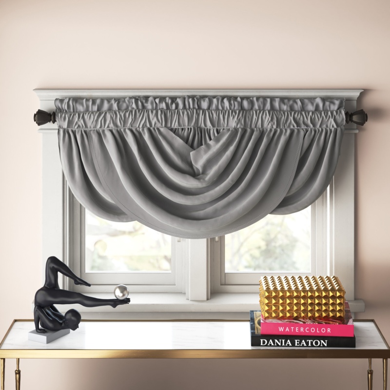 Dasiah Swag 42'' Window Valance
