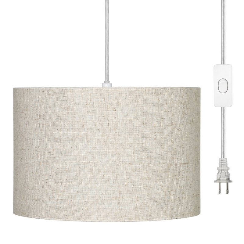 David-James 1 - Light Single Drum Pendant