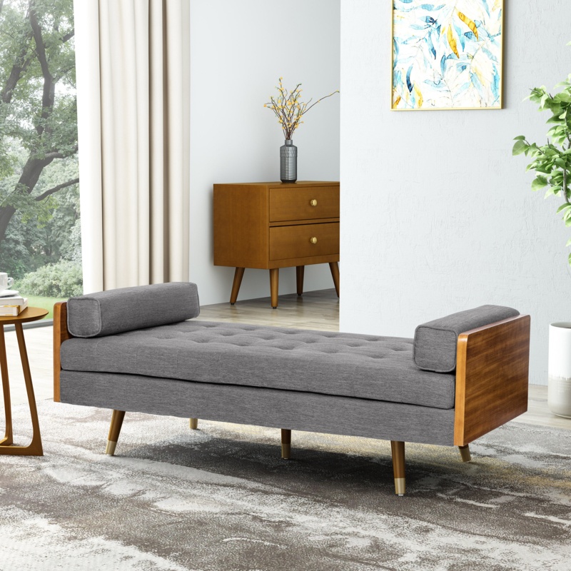 Davidjeremiah Upholstered Chaise Lounge