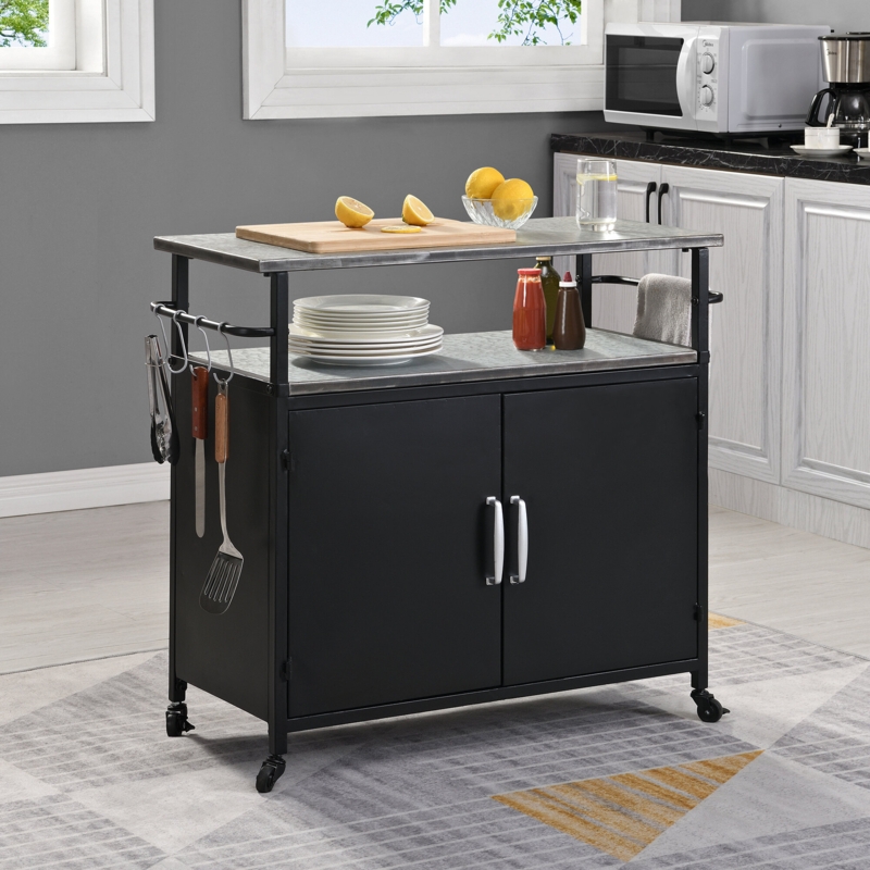 Outdoor Kitchen Cart with Storage