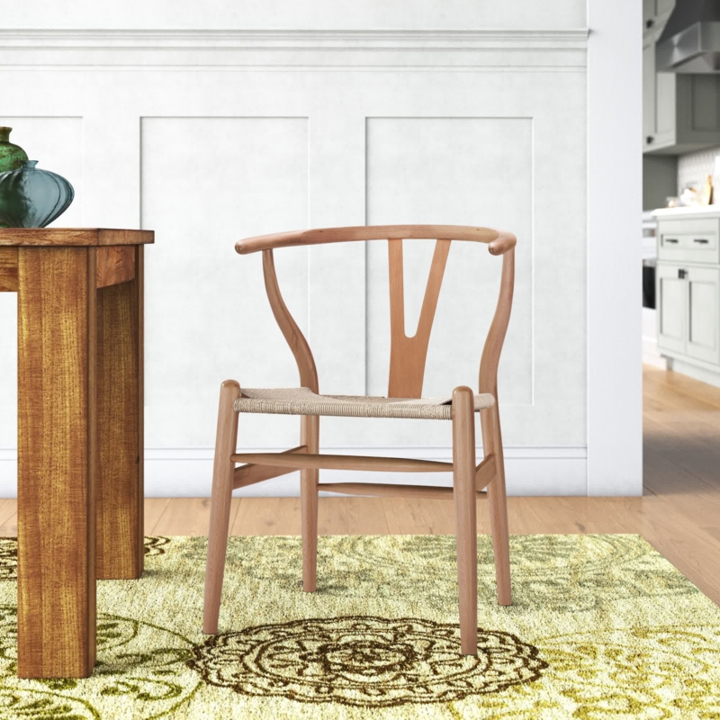 Mid-Century Woven Dining Chair