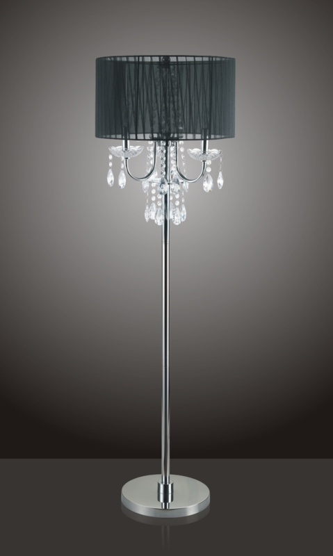 Deckard Crystal 62.5" Floor Lamp