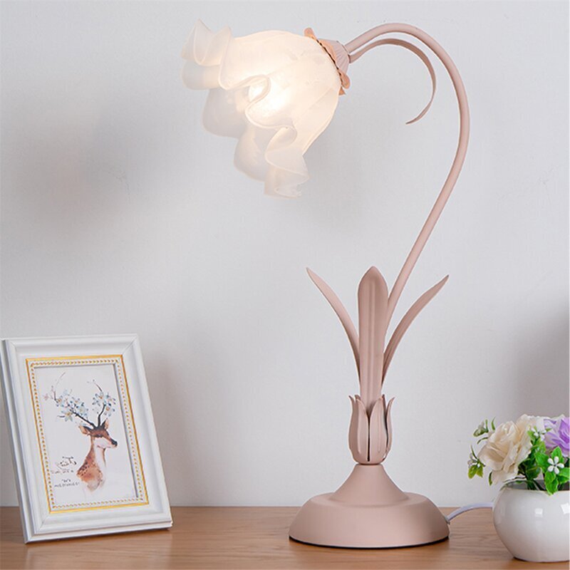 Decorative Tableside Lotus Lamp