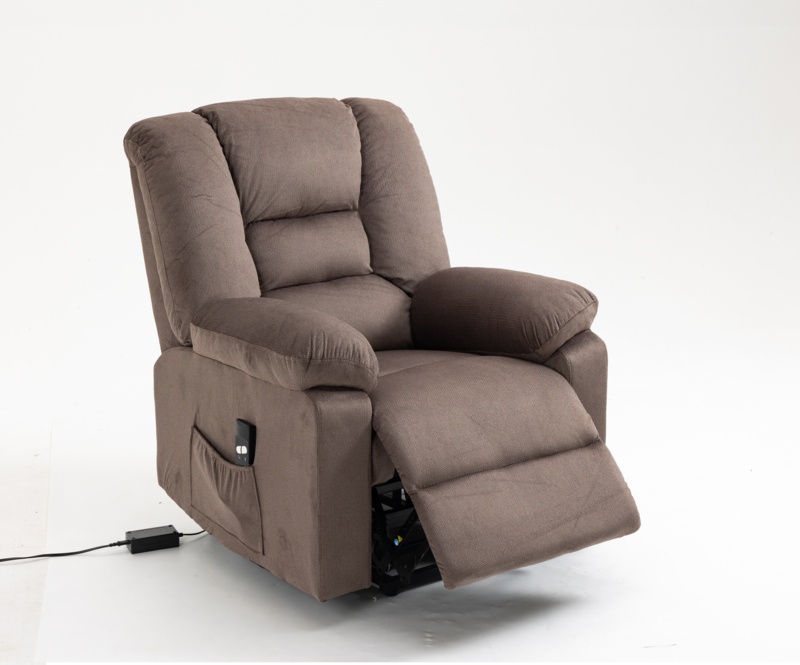 Degmo 33.5'' Wide Velvet Power Lift Assist Standard Recliner