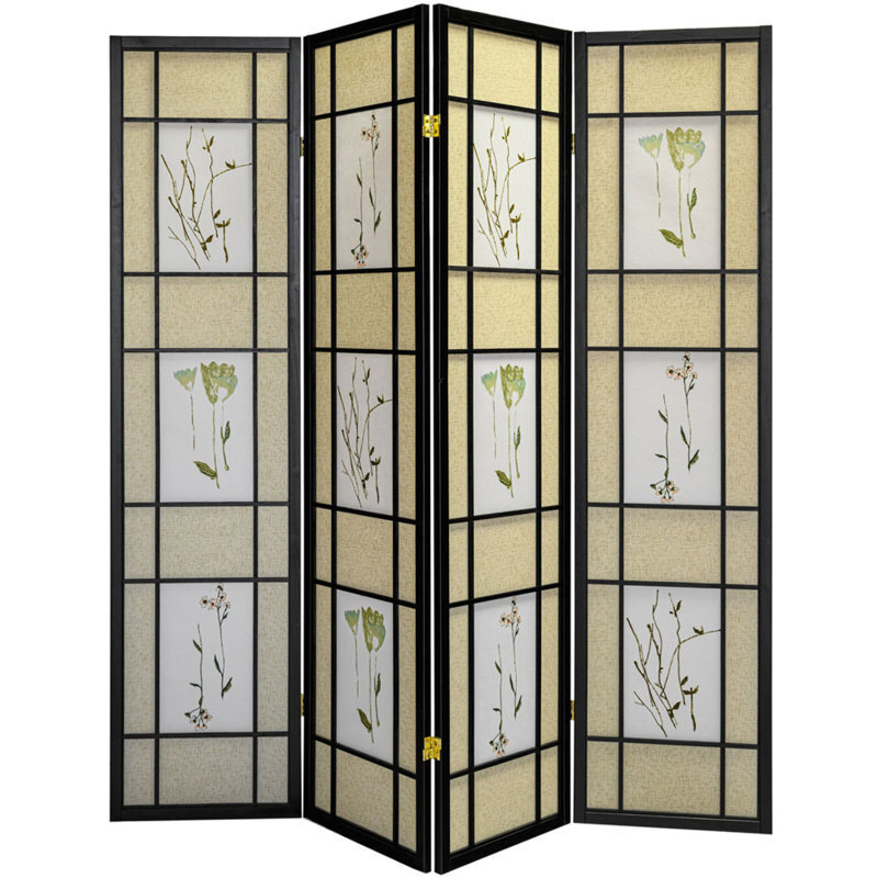 Delicate Floral Victorian Room Divider