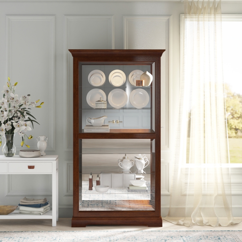 Lighted Glass Display Cabinet