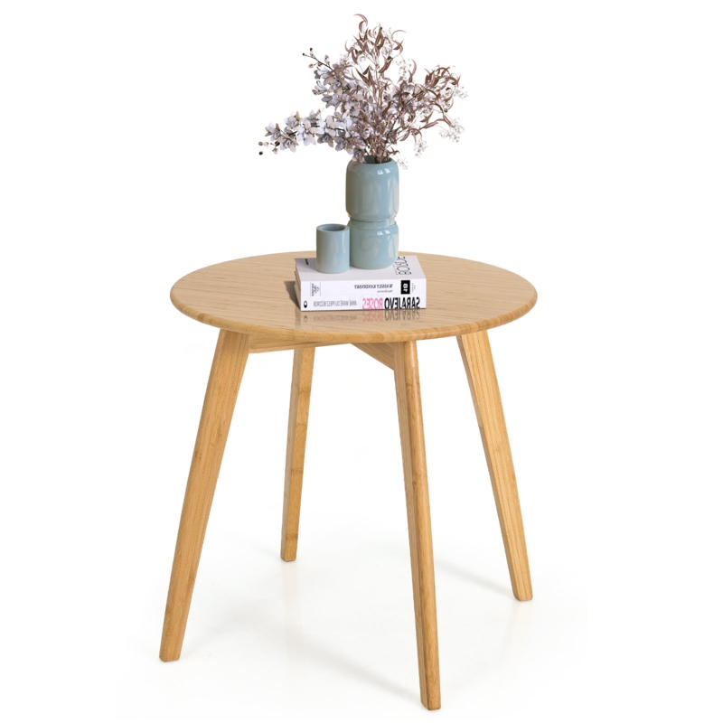 Stylish Bamboo Bistro Table