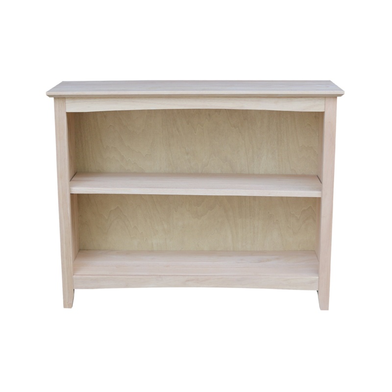 Derren 38'' W Solid Wood Standard Bookcase