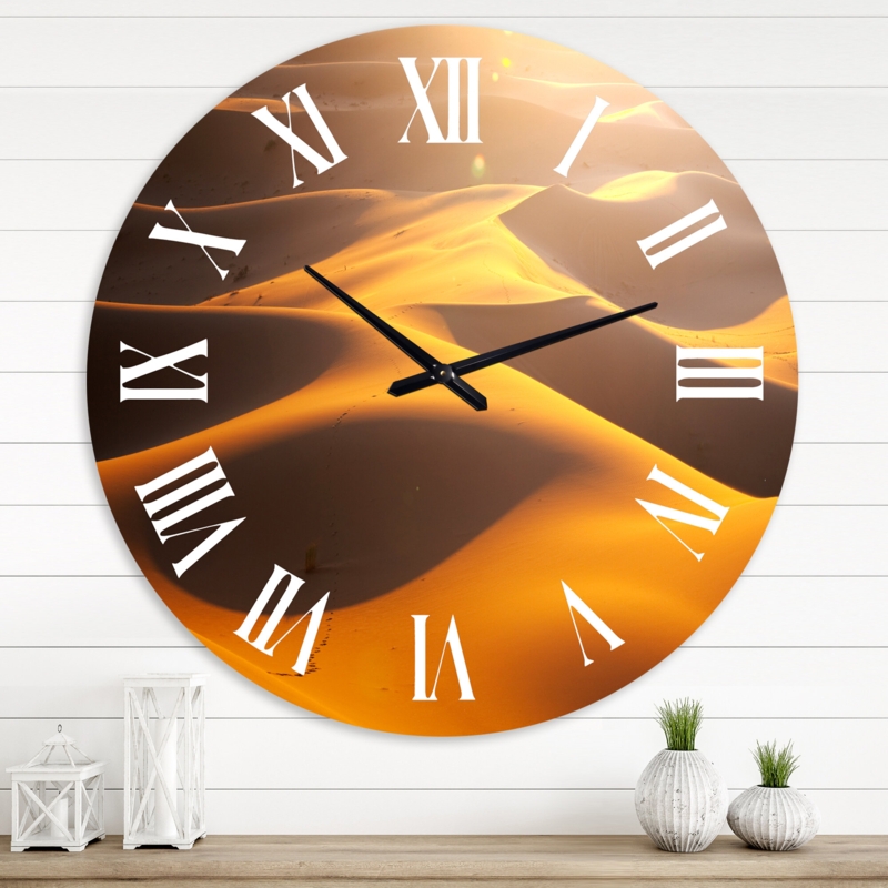 Ultra Gloss Wall Clock with Vibrant Colors