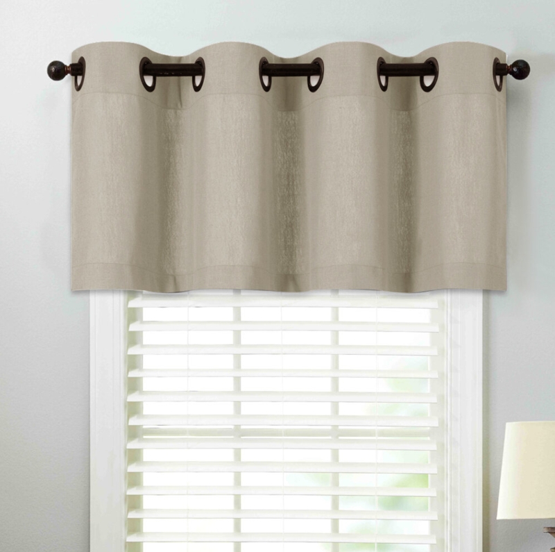 Luxurious Linen Window Valance