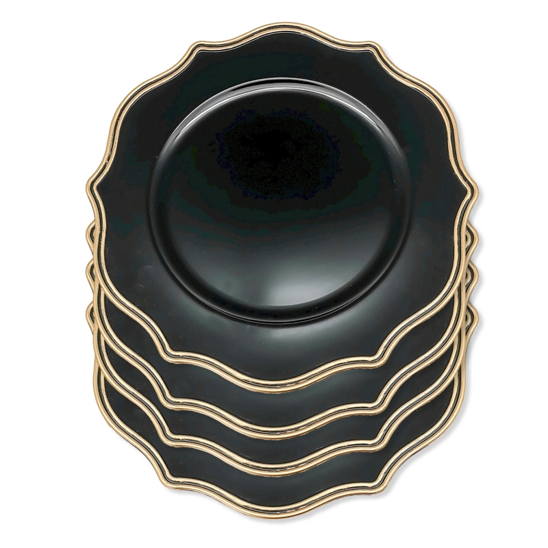 Elegant Galvanized Charger Plates