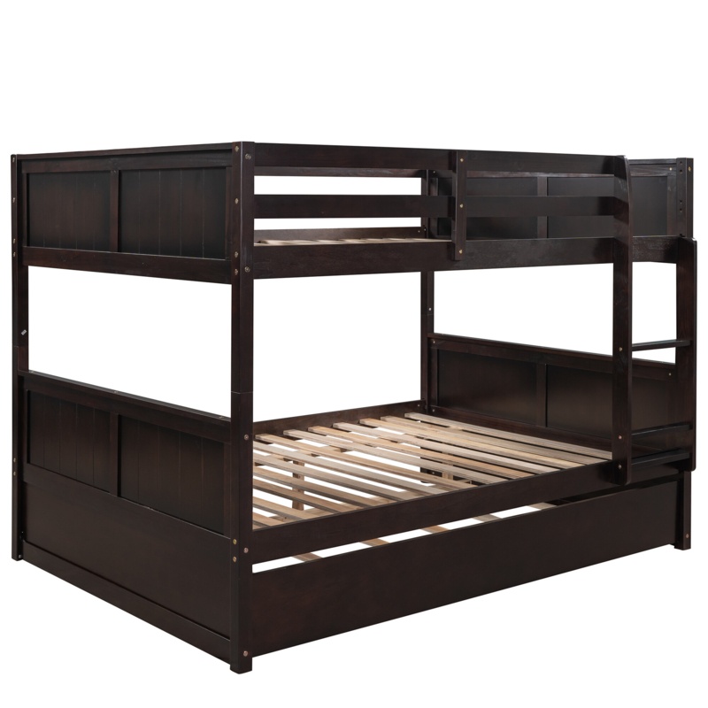 Devante Full Over Full Standard Bunk Bed with Trundle by Harriet Bee