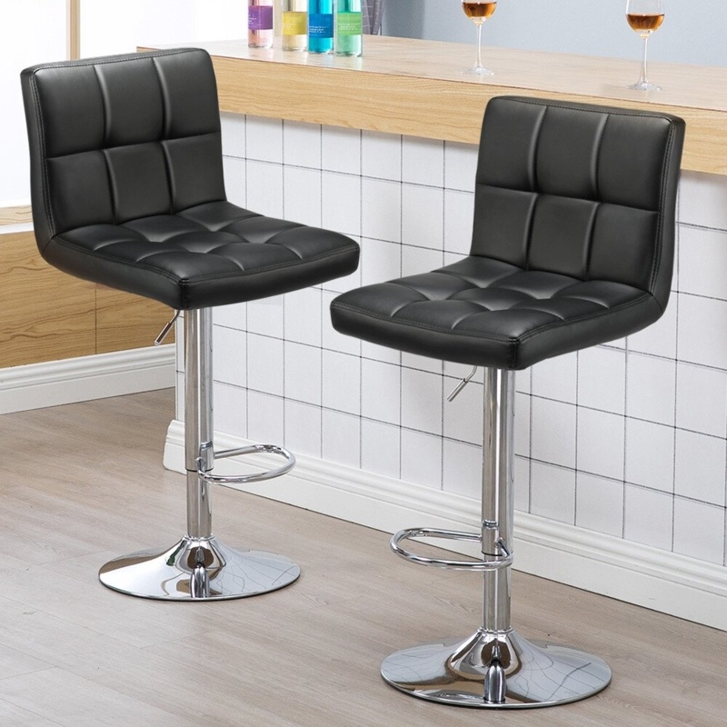 Diana Swivel Adjustable Height Bar Stool