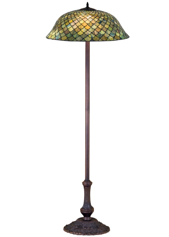 Diane Fishscale 63" Floor Lamp