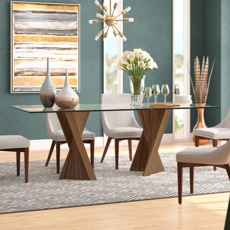 Double Pedestal Dining Tables