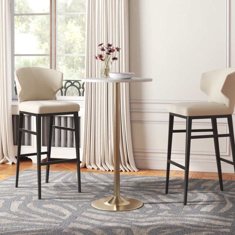 Adjustable-Height Bistro Table