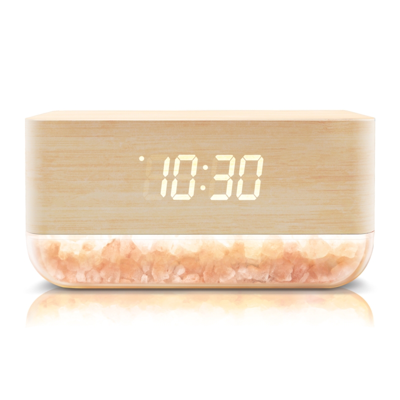 Rising Sun Alarm Clock with Himalayan Salt