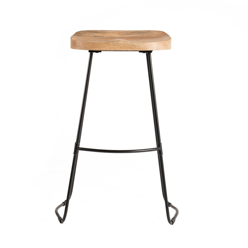 Dispatch Solid Wood 29.75" Bar Stool