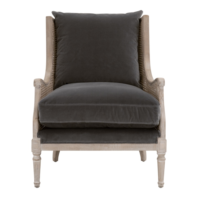 Distressed White Birch Armchair