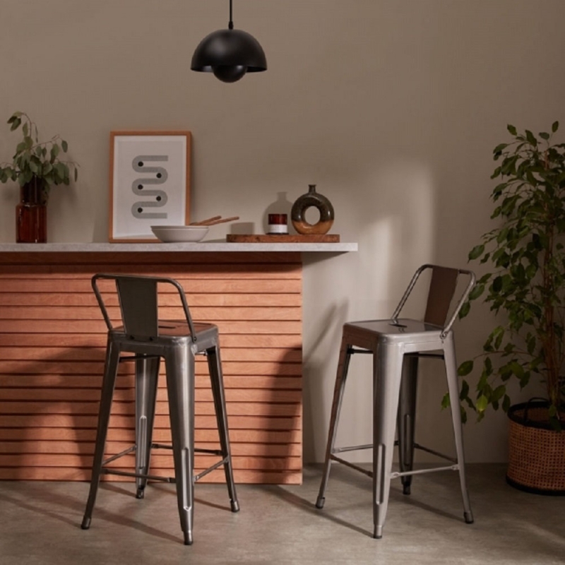 Stackable Metal Weatherproof Chair