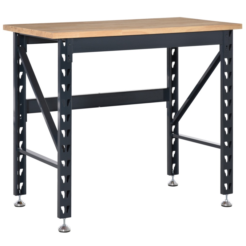 Dossett 44.88" W Wood Top Workbench