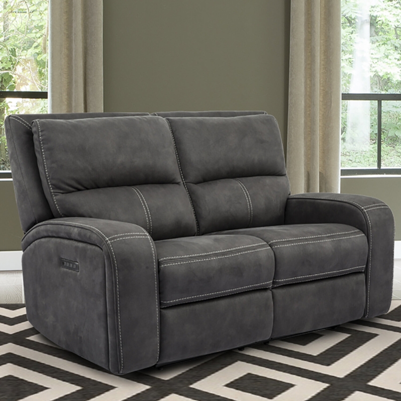 Reclining Loveseat with USB Functionality