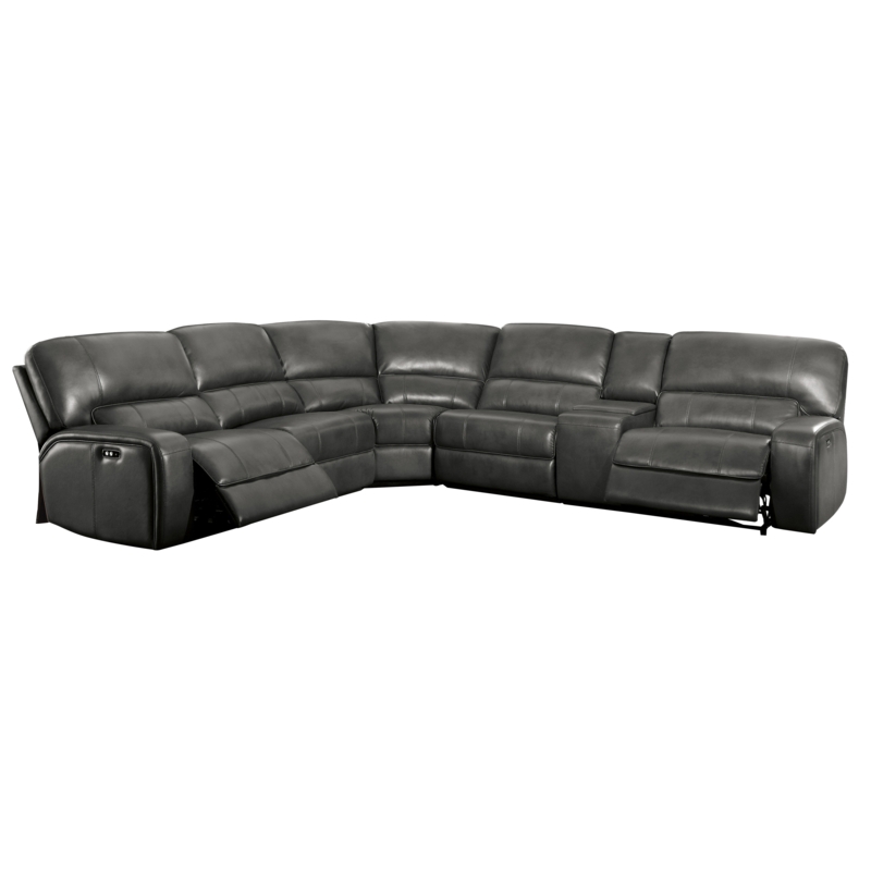 Sectional Sofa with Power Reclining Seats
