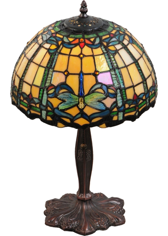 Dragonfly Tiffany Table Lamp