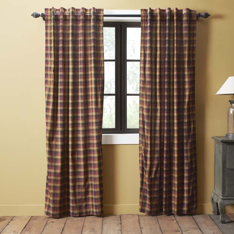 Drancy 100% Cotton Room Darkening Curtain Pair